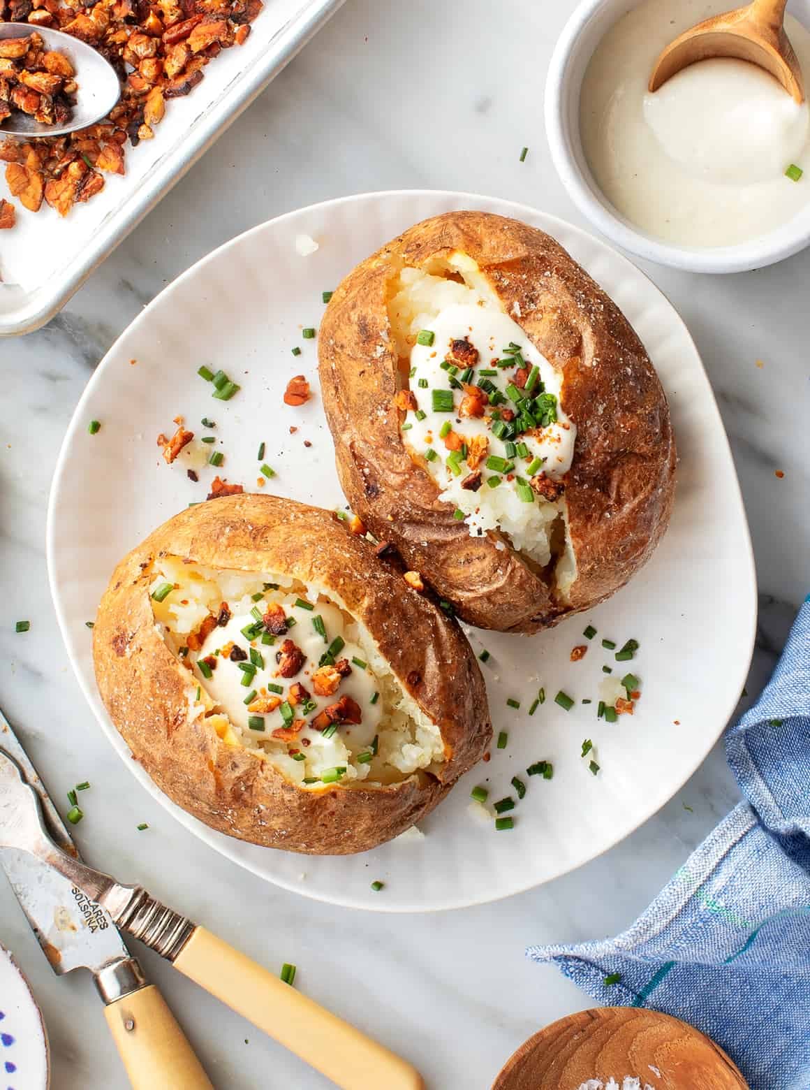 Loaded baked potato