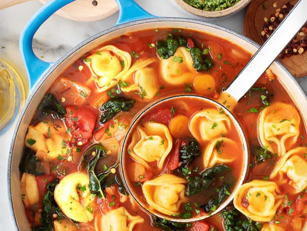 Tortellini soup recipe