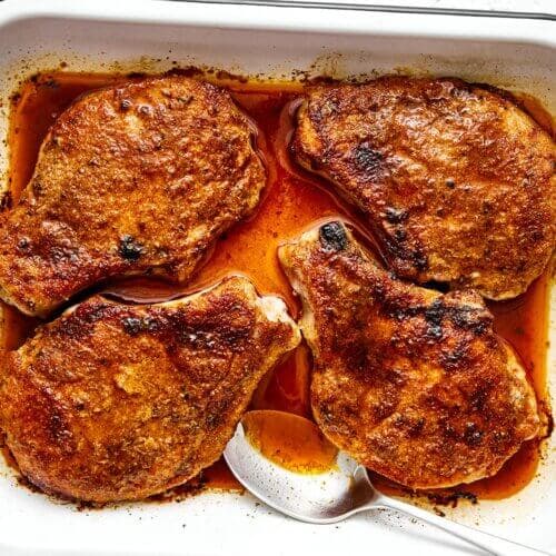 Super Easy Baked Pork Chops