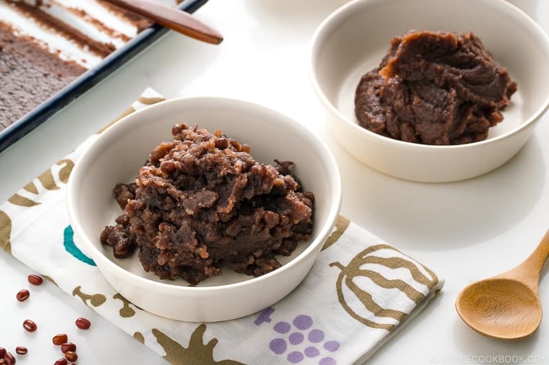 Anko (Sweet Red Bean Paste)—Tsubuan & Koshian