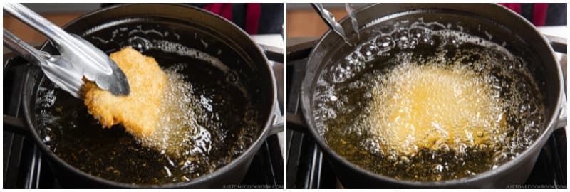Flip and cook the other side for 1 minute.