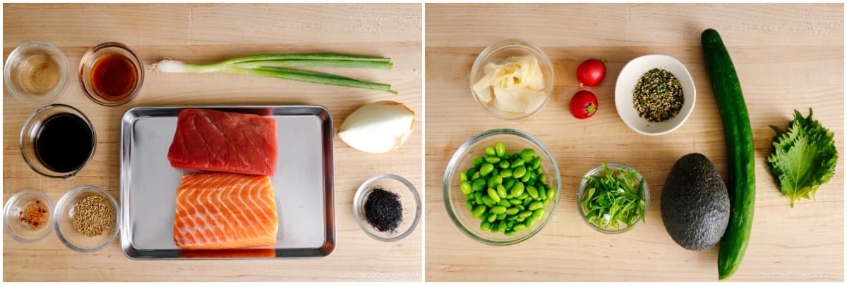 Now, gather all the ingredients.