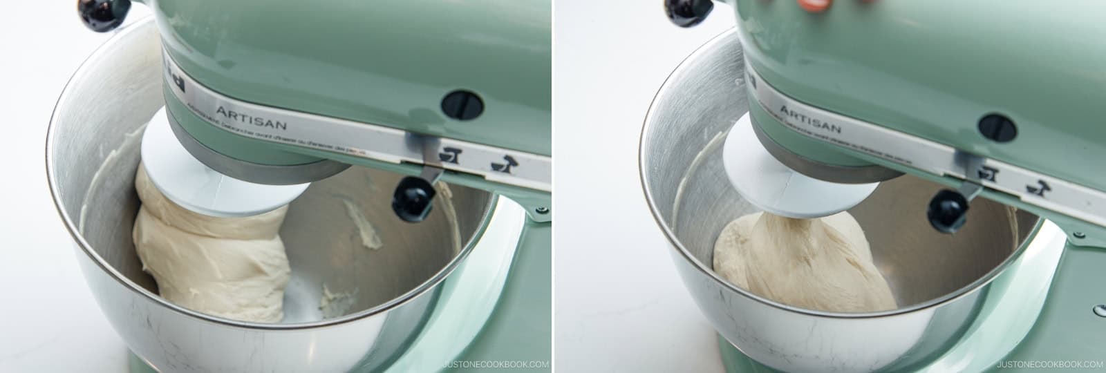 Knead on SPEED 4 for 1–2 minutes. This “relaxes” the dough and smooths the surface after the high-speed work. Nami's Tip: If you're afraid of overkneading, skip the full 1–2 minutes—but do knead gently for just a few seconds before finishing.