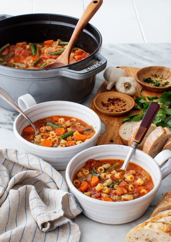 Minestrone soup
