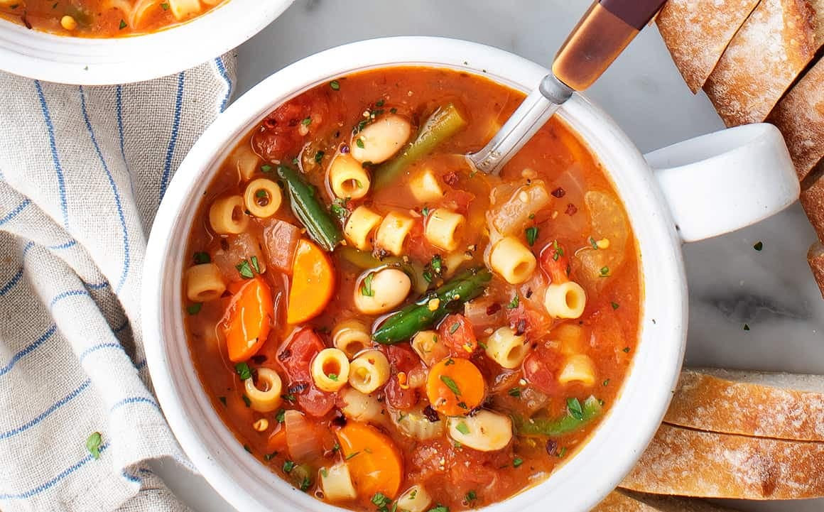 Minestrone soup recipe
