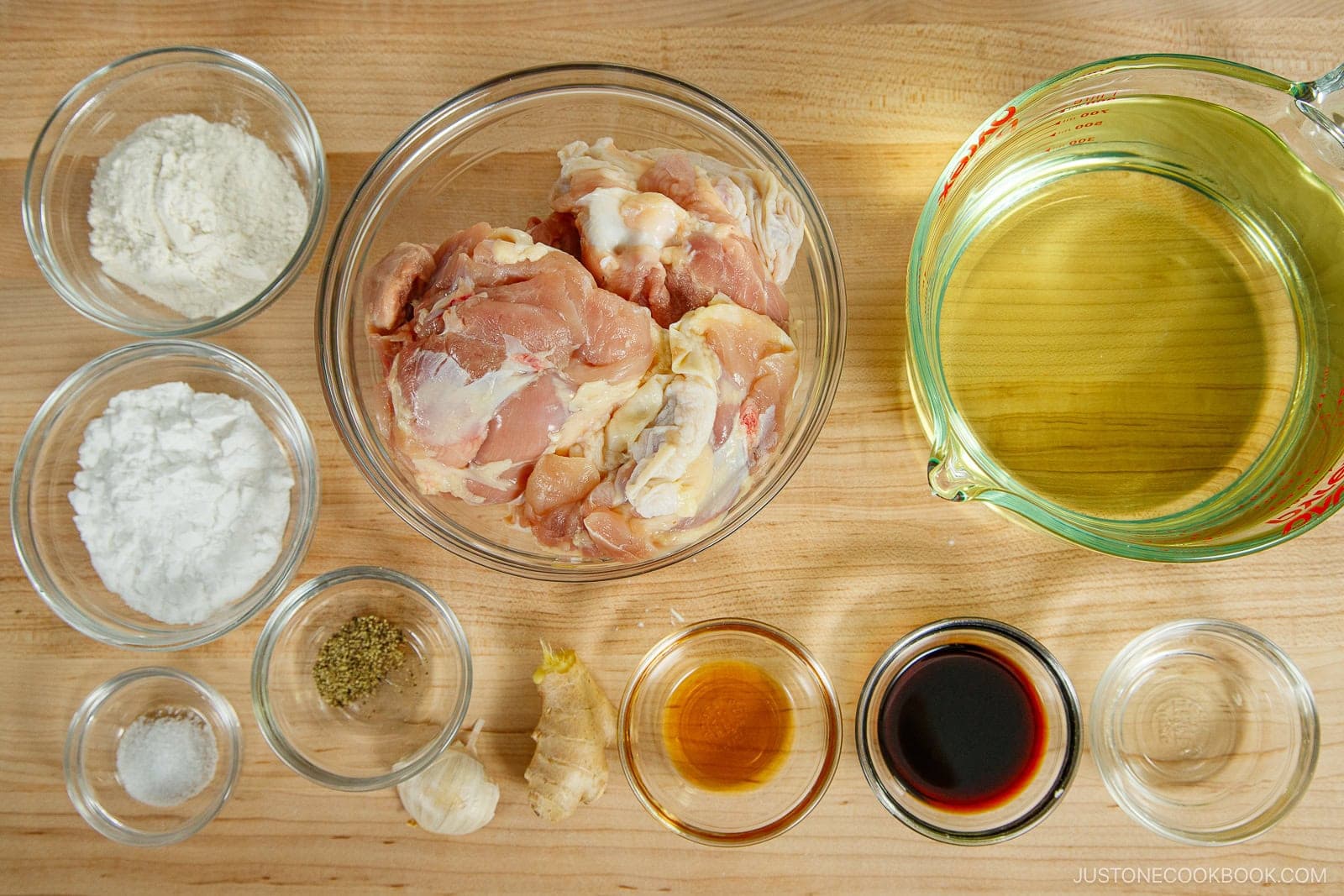 Before You Start…Please note that this recipe requires 30 minutes of marinating time. Gather all the ingredients.