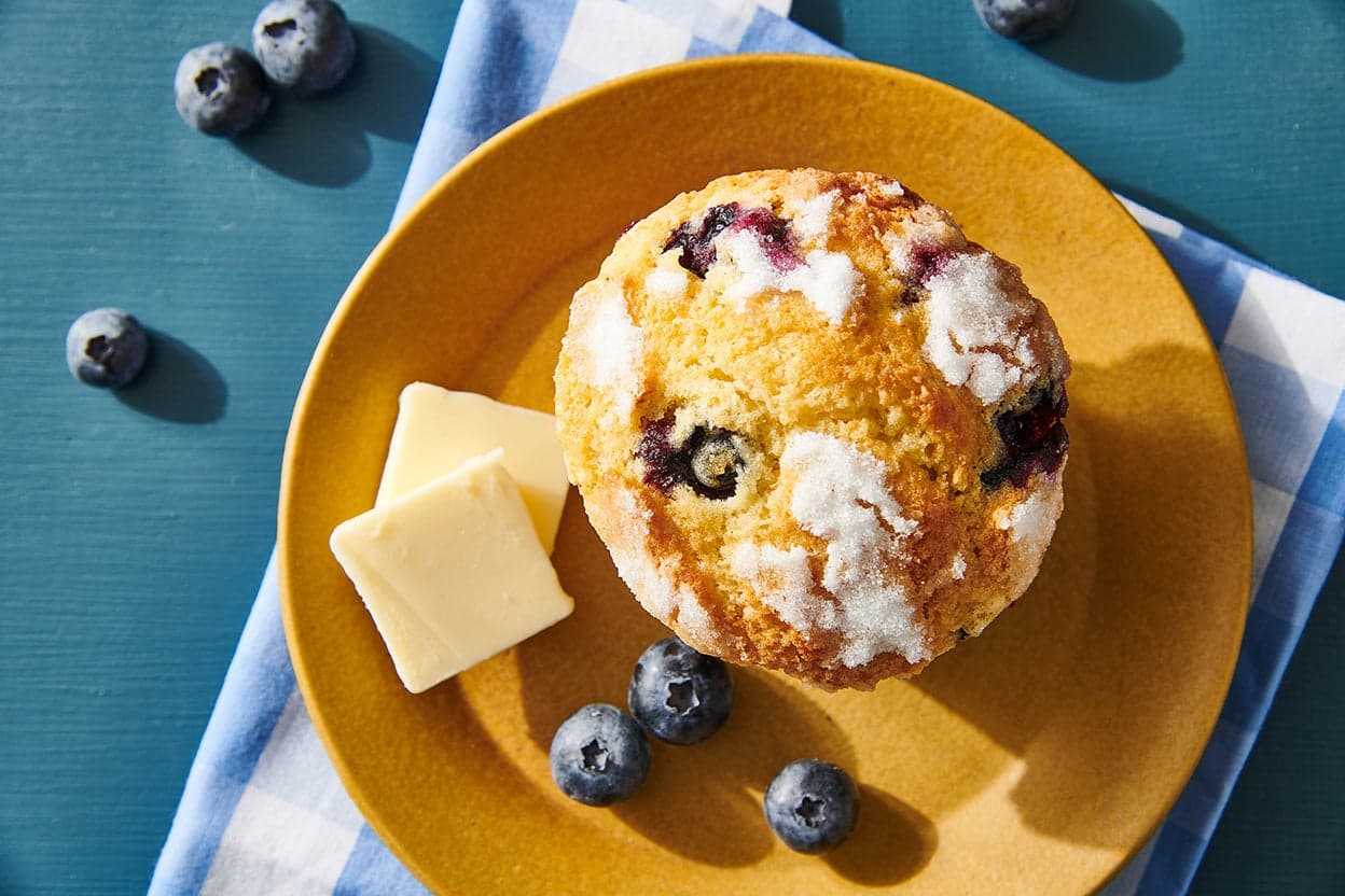 Famous Jordan Marsh Blueberry Muffins